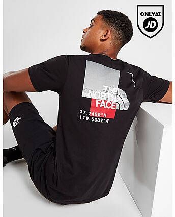 The North Face Mountain Box T-Shirt Black- Heren