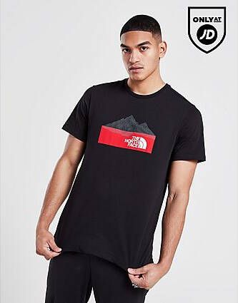 The North Face Mountain Graphic T-Shirt Black- Heren