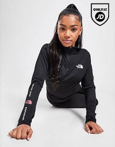 The North Face Never Stop Exploring 1 4 Zip Top Black Dames