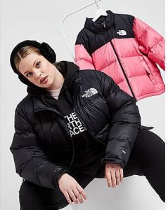The North Face Plus Size 1996 Nuptse Jacket Black- Dames