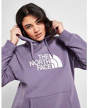 The North Face Plus Size Drew Peak Hoodie Purple- Dames
