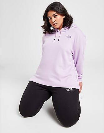 The North Face Plus Size Essential Overhead Hoodie Purple- Dames