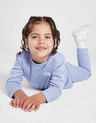 The North Face Poly Crew Tracksuit Infant Blue