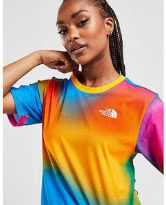 The North Face Pride All Over Print T-Shirt Multi- Dames