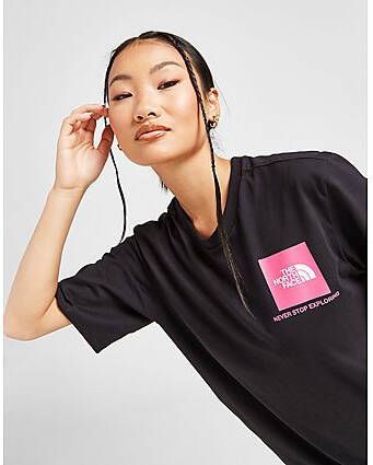 The North Face Relaxed Box T-Shirt Black- Dames