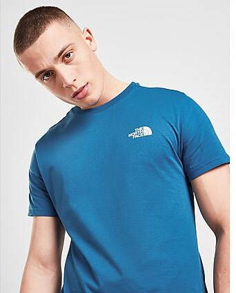 The North Face Simple Dome T-shirt Heren Blue