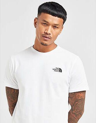 The North Face Simple Dome T-shirt Heren White- Heren
