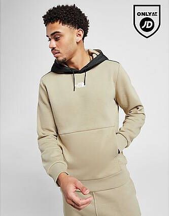 The North Face Tape Overhead Hoodie Brown- Heren