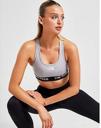 The North Face Tape Sports Bra Grey- Dames