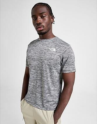The North Face 24 7 Performance T-Shirt Charcoal- Heren Charcoal