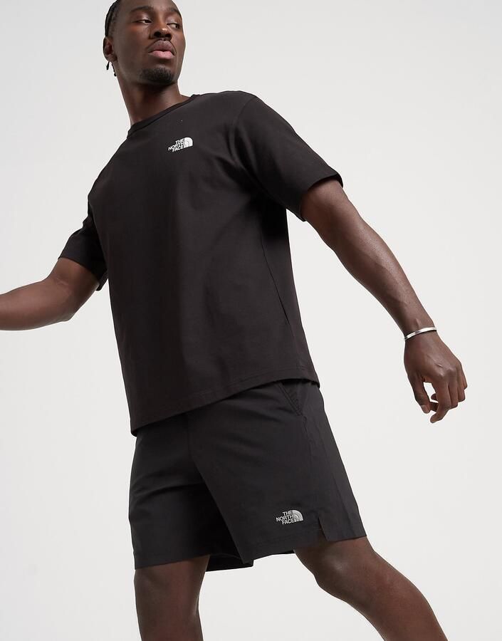 The North Face 24 7 Shorts Zwart- Heren Zwart - Foto 3