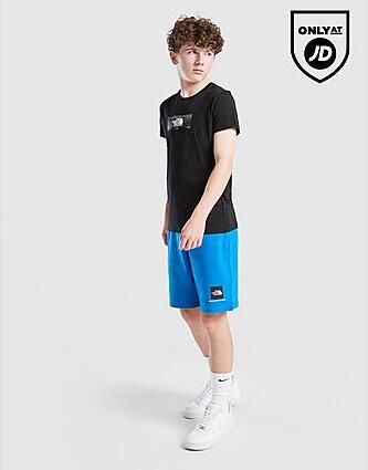 The North Face Box Logo Shorts Junior Blue Kind Blue
