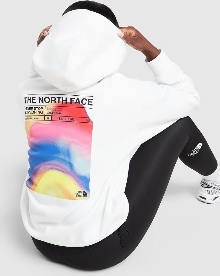 The North Face Cali Overhead Hoodie Wit- Dames Wit