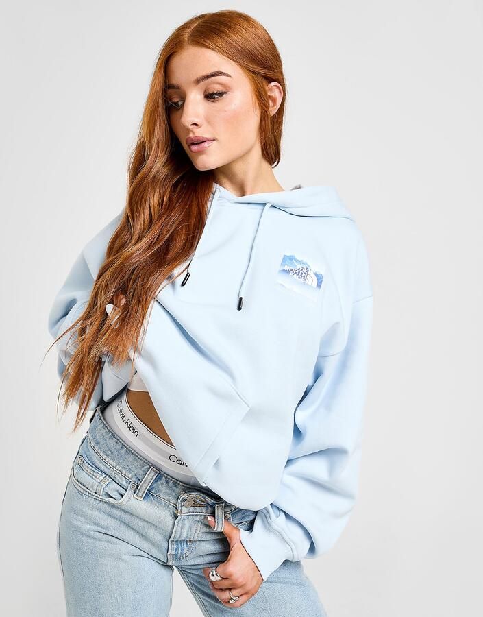 The North Face Cloud Box Hoodie Blauw- Dames Blauw