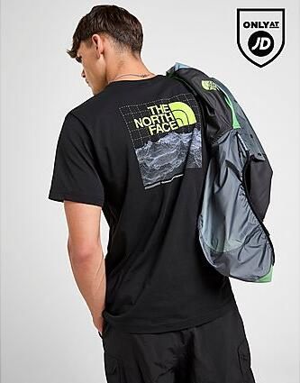 The North Face Digital Info T-Shirt Black- Heren Black