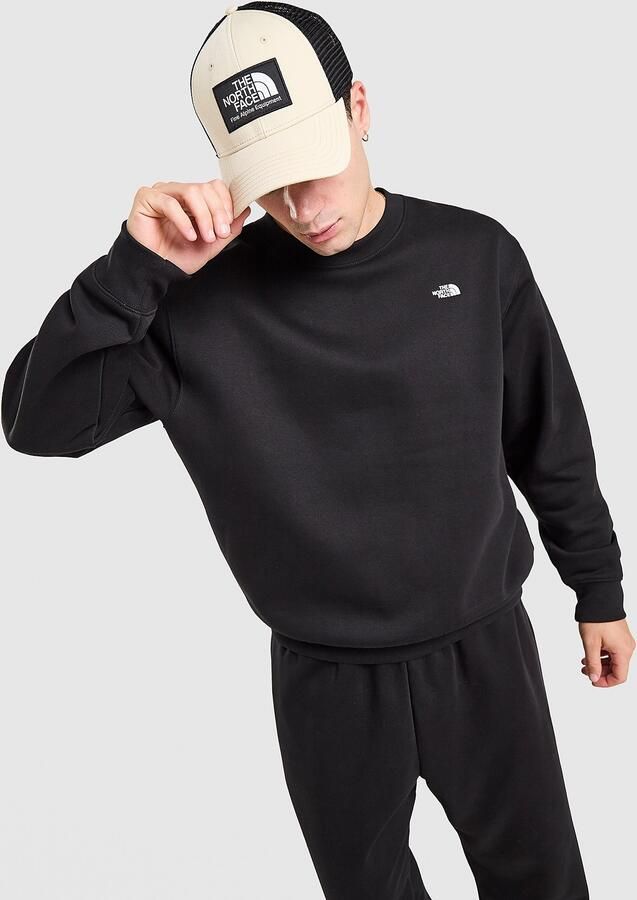 The North Face Essential Relaxed Crew Sweatshirt Zwart- Heren Zwart