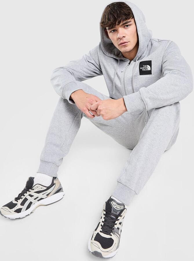 The North Face Fine Box Full Zip Hoodie Grijs- Heren Grijs