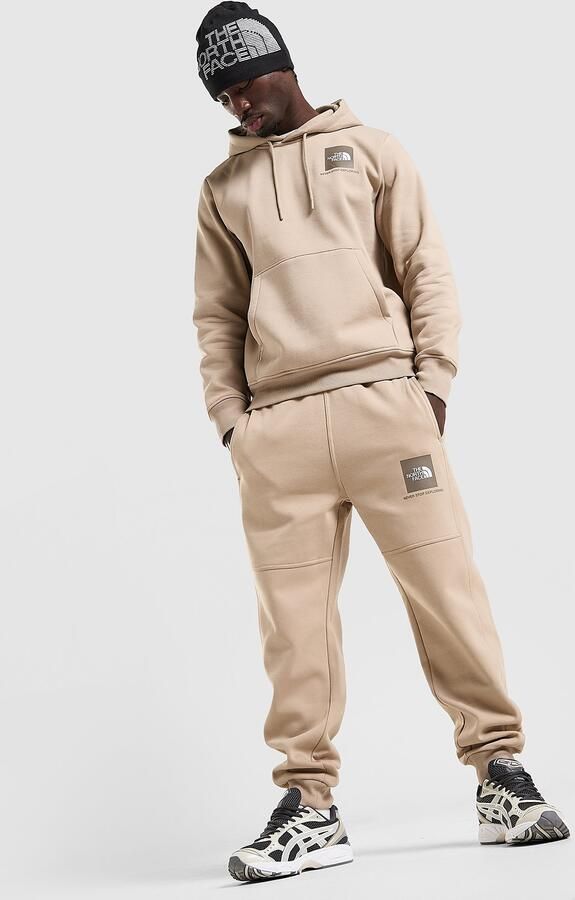 The North Face Fine Box Logo Joggers Bruin- Heren Bruin