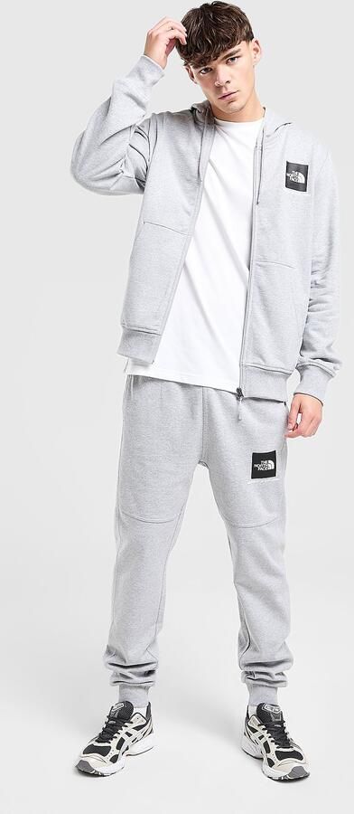 The North Face Fine Box Logo Joggers Grijs- Heren Grijs