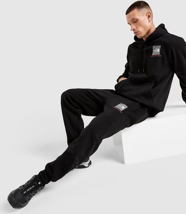 The North Face Fine Box Logo Joggers Zwart- Heren Zwart