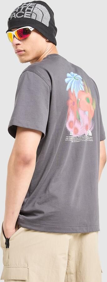 The North Face Floral Relaxed T-Shirt Grijs- Heren Grijs