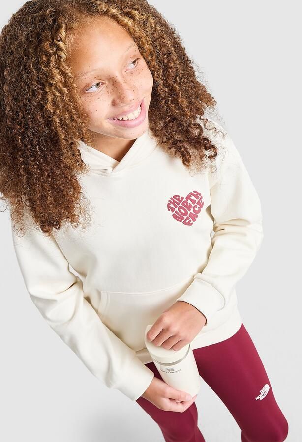 The North Face ' Graphic Hoodie Junior Wit Kind Wit