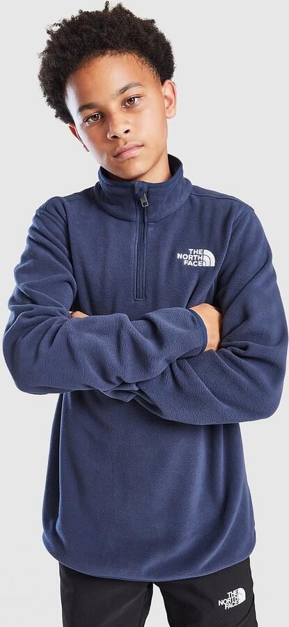 The North Face Glacier 1 2 Zip Fleece Junior Blauw