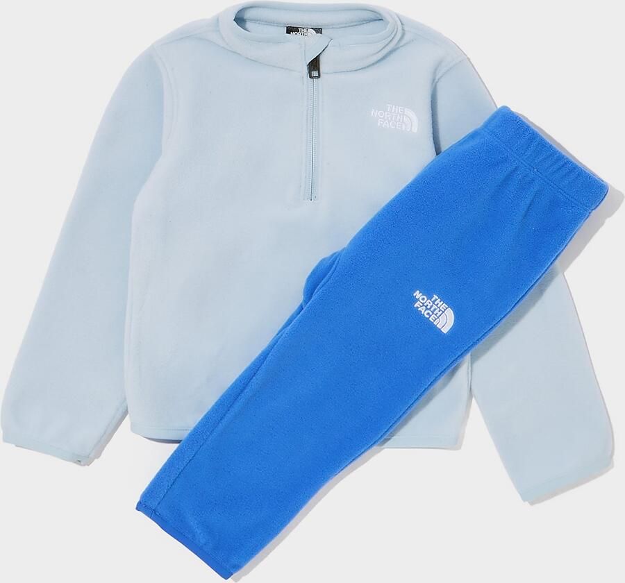 The North Face Glacier 1 4 Zip Tracksuit Infant Blauw Kind Blauw