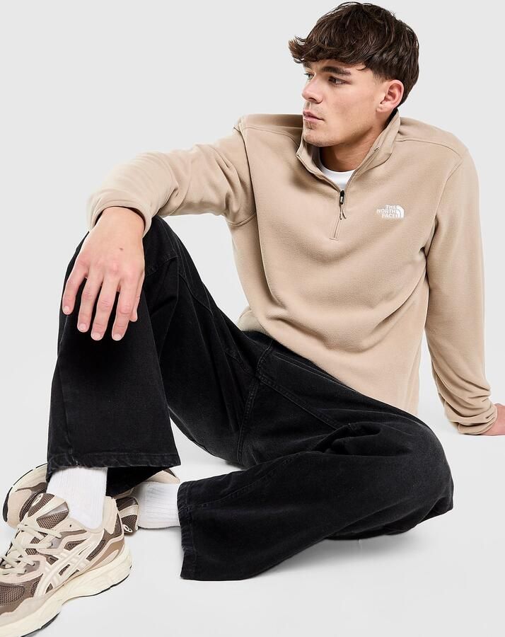 The North Face Glacier Fleece Beige- Heren Beige
