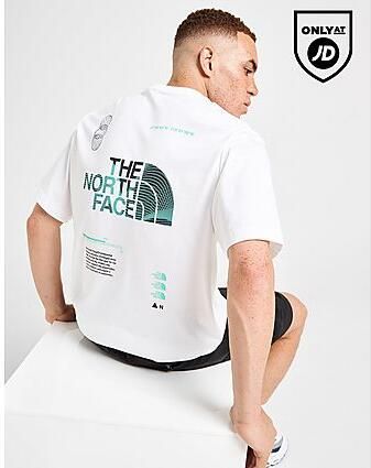 The North Face Graphic Oversized T-Shirt Wit- Heren Wit - Foto 2