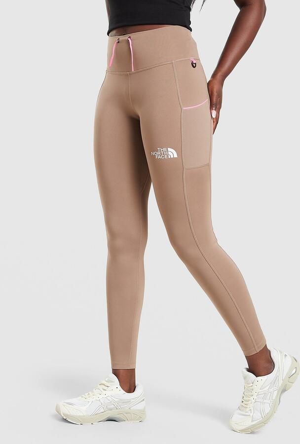 The North Face Grid Pocket Leggings Bruin- Dames Bruin