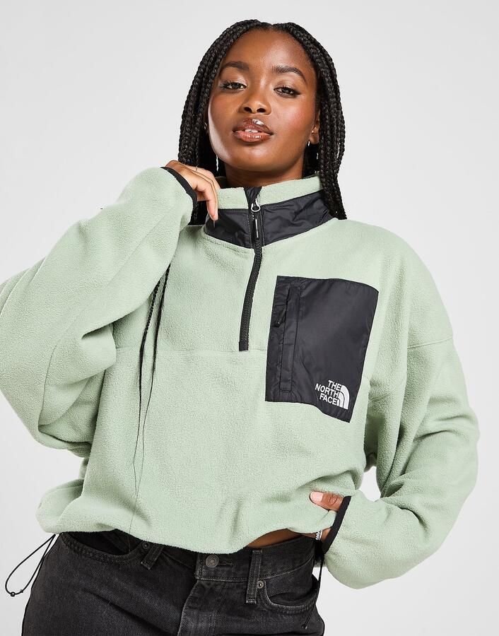 The North Face Hangita Polar 1 4 Zip Fleece Groen- Dames Groen