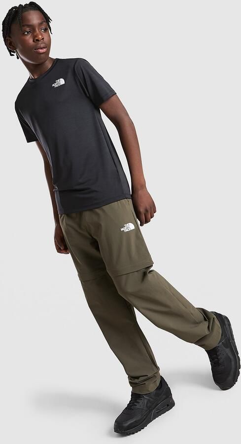 The North Face Hike Zip Off Track Pants Junior Groen