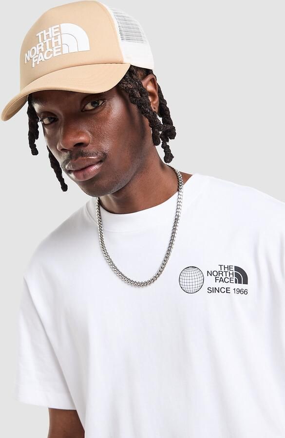 The North Face Logo Trucker Cap Groen- Dames Groen
