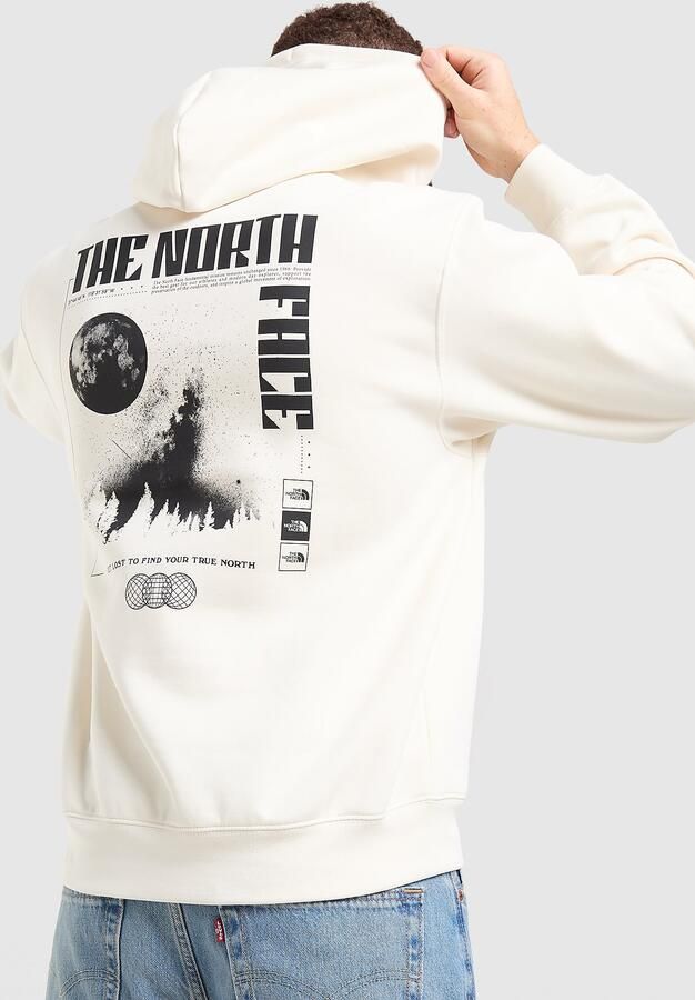 The North Face Lunar Sky Hoodie Crème- Heren Crème