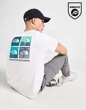 The North Face Mountain 4 Photo Graphic T-Shirt White- Heren White