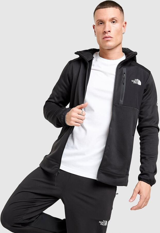 The North Face Mountain Athletics Fleece Jacket Zwart- Heren Zwart