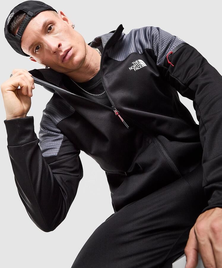 The North Face Mountain Athletics Poly Hoodie Zwart- Heren Zwart