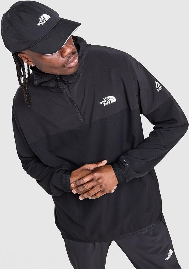 The North Face Mountain Athletics Ushba 1 4 Zip Jacket Zwart- Heren Zwart