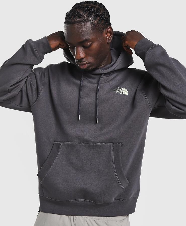 The North Face Never Stop Exploring Slopes Relaxed Hoodie Grijs- Heren Grijs