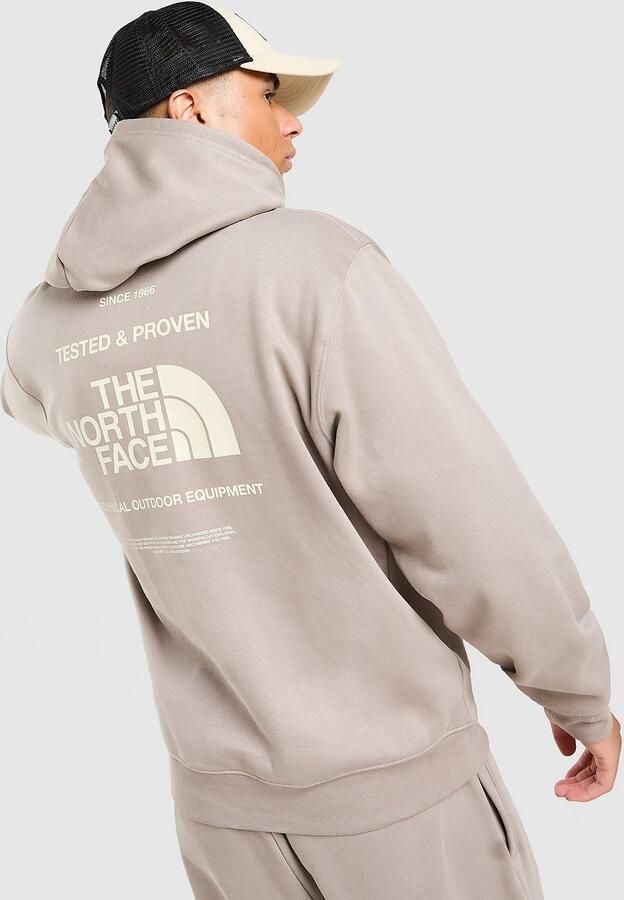 The North Face Notes Hoodie Beige- Heren Beige