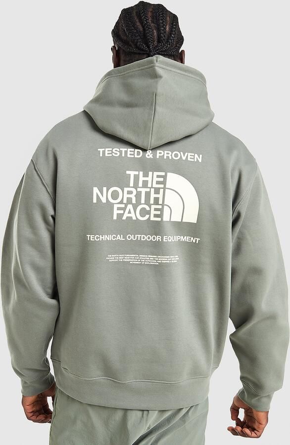The North Face Notes Hoodie Groen- Heren Groen