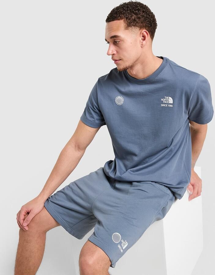 The North Face Notes Relax T-Shirt Grijs- Heren Grijs