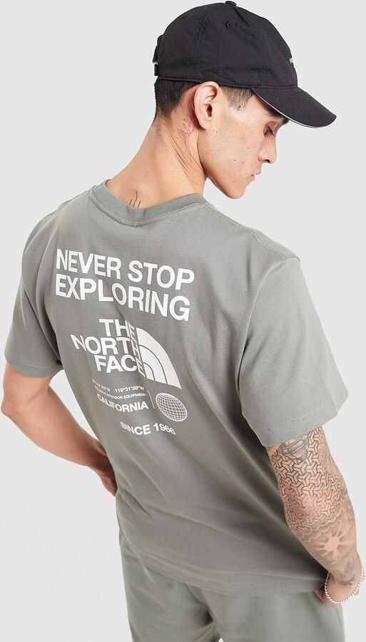The North Face Notes Relaxed T-Shirt Groen- Heren Groen