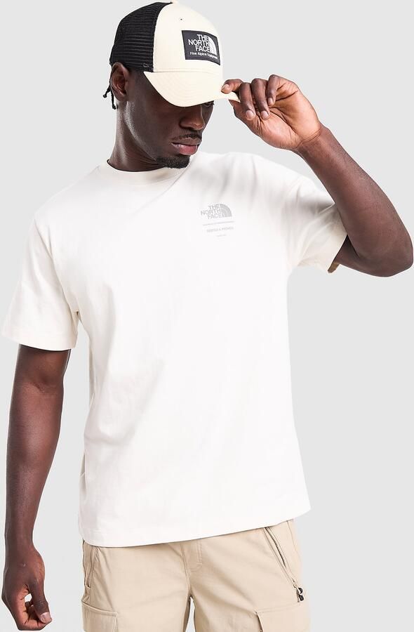 The North Face Notes T-Shirt Crème- Heren Crème