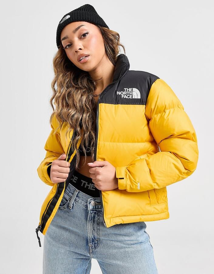 The North Face Nuptse 1996 Down Jas Dames Geel- Dames Geel