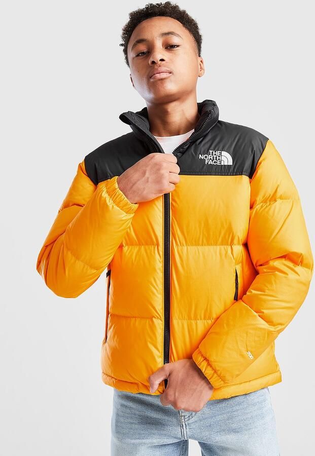 The North Face Nuptse Jacket Junior Geel