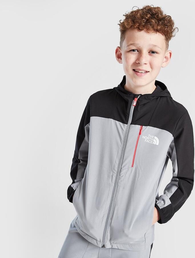 The North Face Perfor ce Full Zip Jacket Junior Grijs