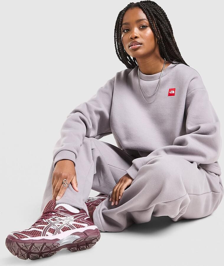 The North Face Red Box Crew Sweatshirt Grijs- Dames Grijs