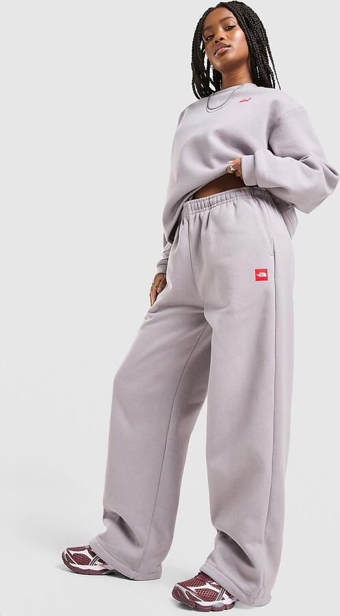 The North Face Red Box Wide Joggers Grijs- Dames Grijs